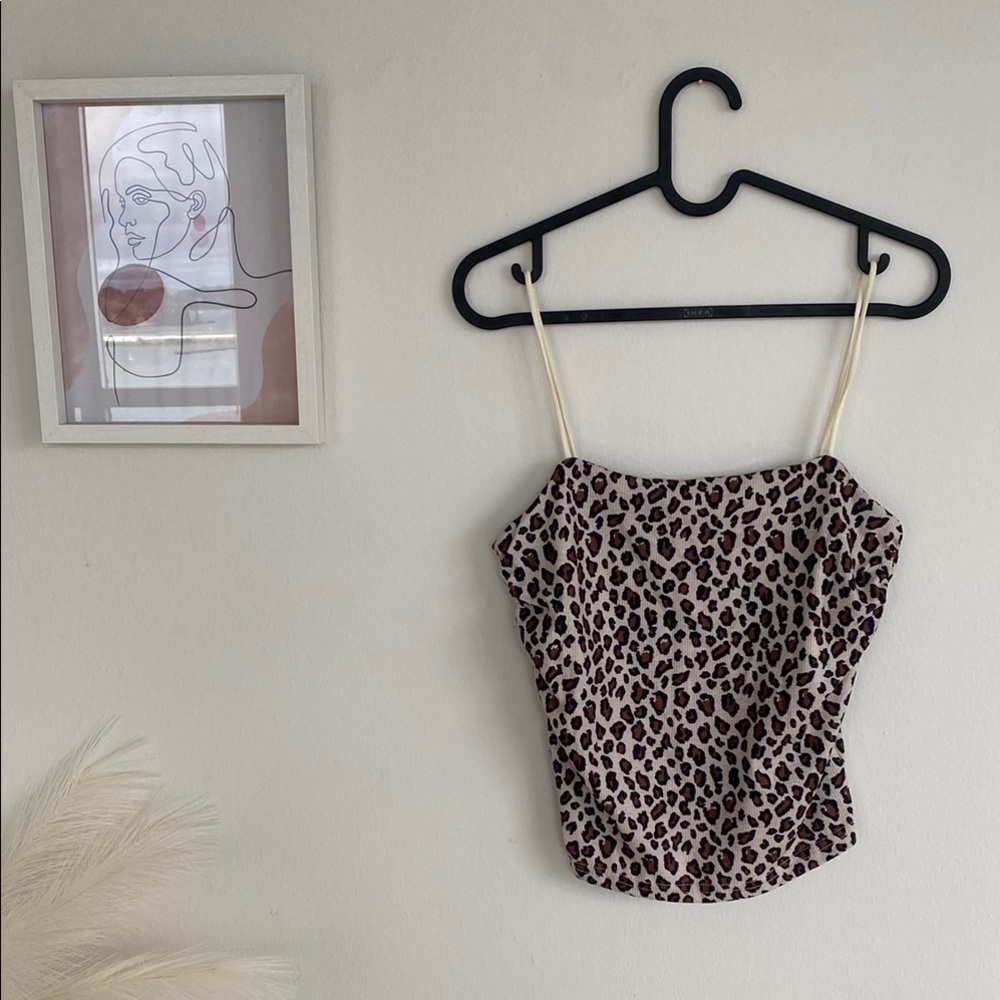 Leopard Print Women's Top